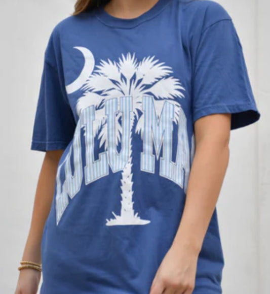 Lulu Mac Palmetto Moon Adult T shirt