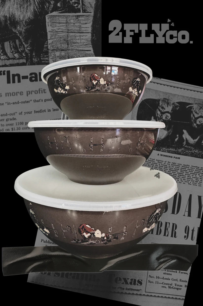 2Fly Western Bowl Set