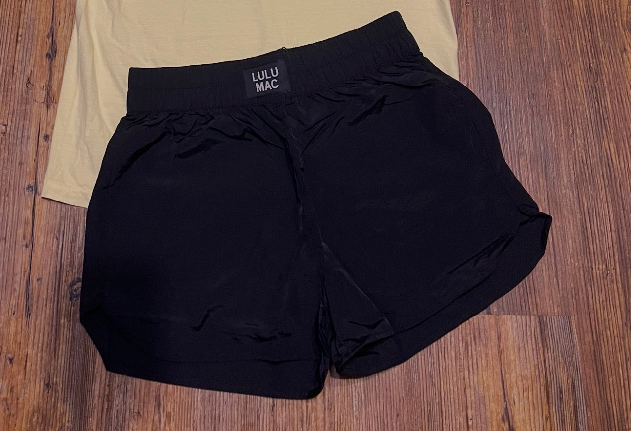 Lulu Mac Black Shorts