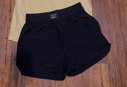 Lulu Mac Black Shorts