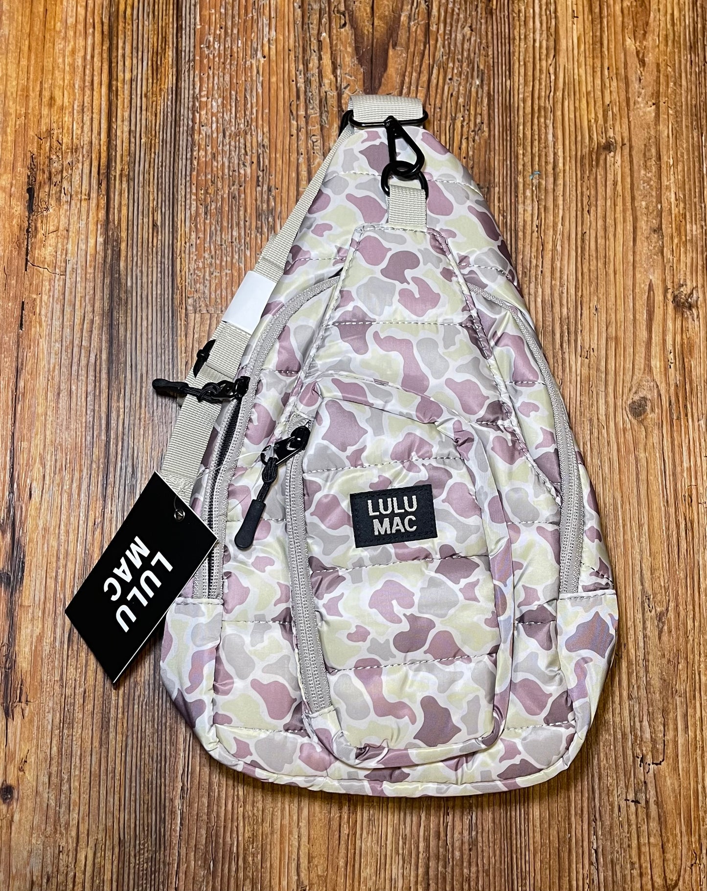 Lulu Mac Camo Sling Bag