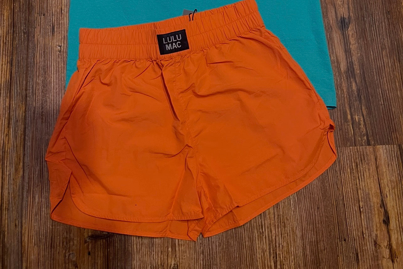 Lulu Mac Orange Shorts